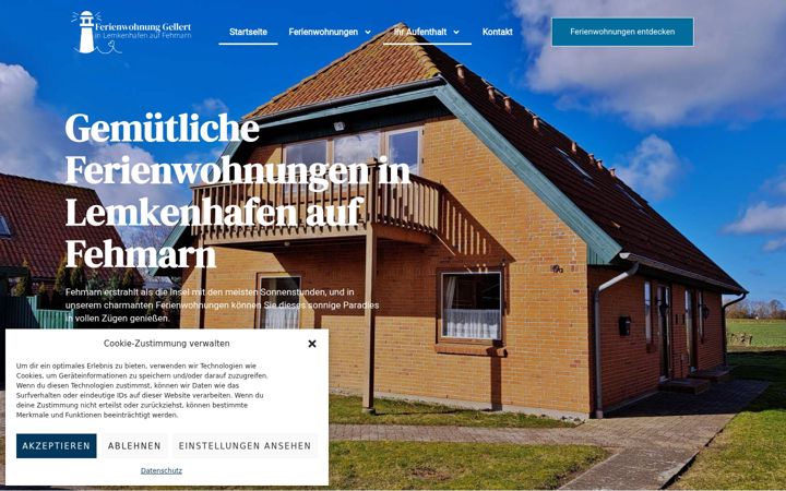 Екранна снимка на fehmarn-deutschland.de