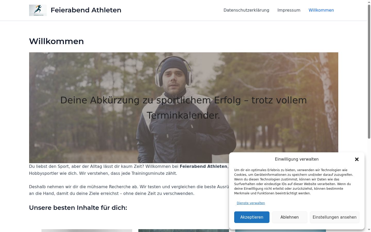 Ekraanipilt nõusolekubännerist, mida näidati enne mis tahes suhtlust