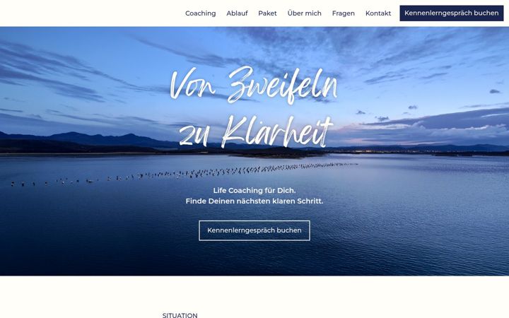 Screenshot of feierabend-coaching.com