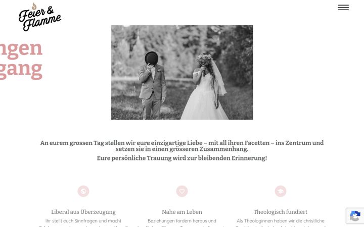 Screenshot of feierundflamme.ch