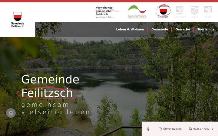 Screenshot of feilitzsch.de