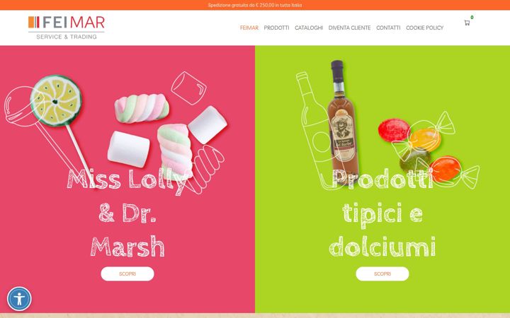 Screenshot of feimar.it