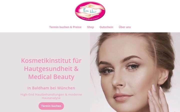 Screenshot of feine-haut.com