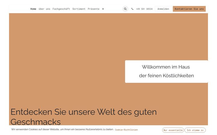 Screenshot of feinkost-kaisen.de