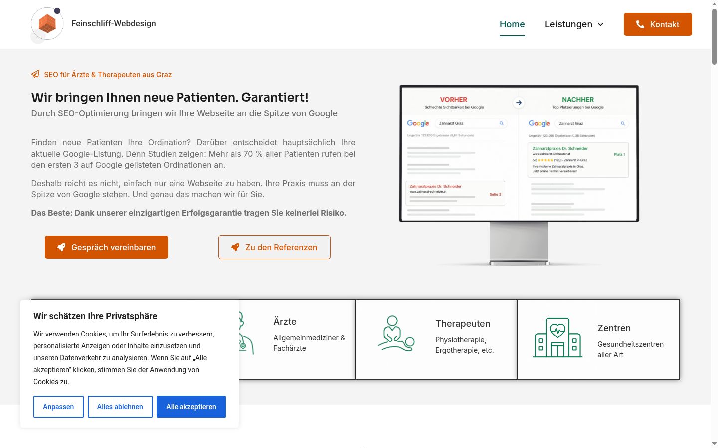 Snímek obrazovky baneru souhlasu zobrazeného před jakoukoli interakcí