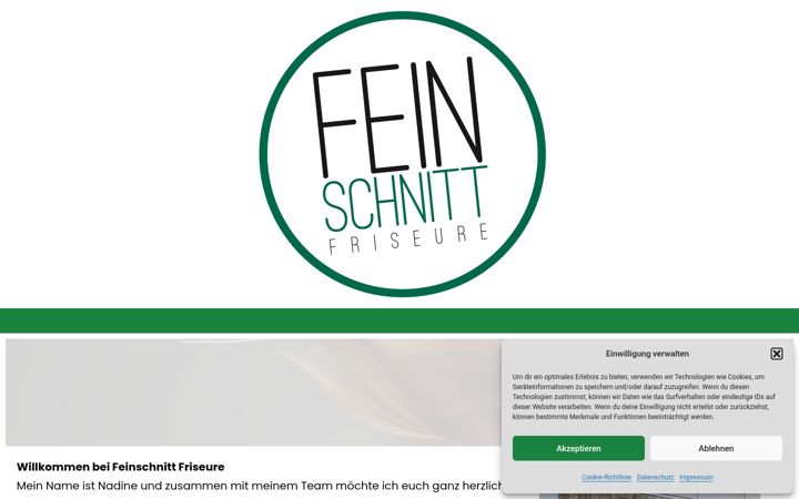 Screenshot of feinschnitt-friseure.de