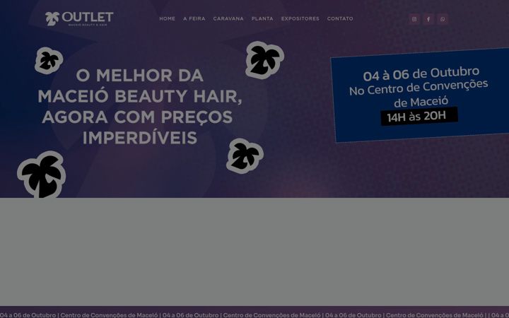 Zrzut ekranu feiradabelezamaceio.com.br
