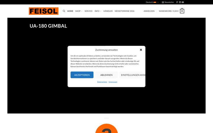 Screenshot of feisol.eu