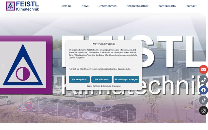 Screenshot of feistl-klima.de