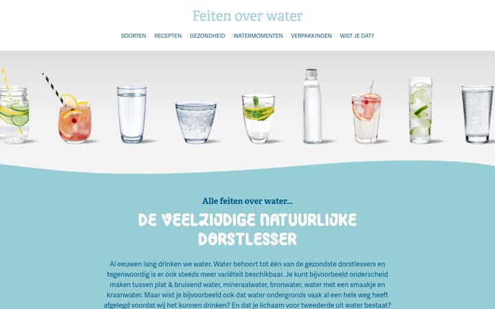 Screenshot of feitenoverwater.nl