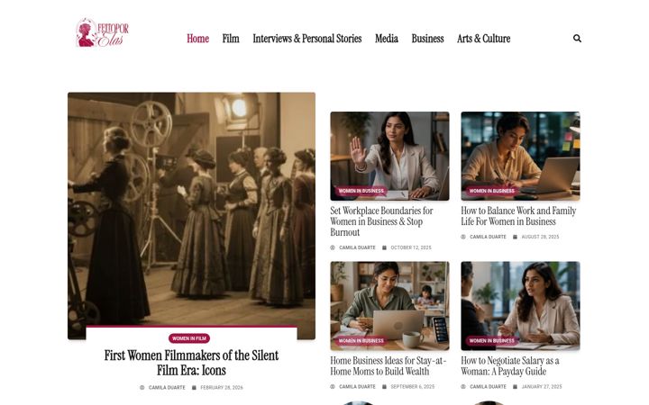 Screenshot of feitoporelas.com