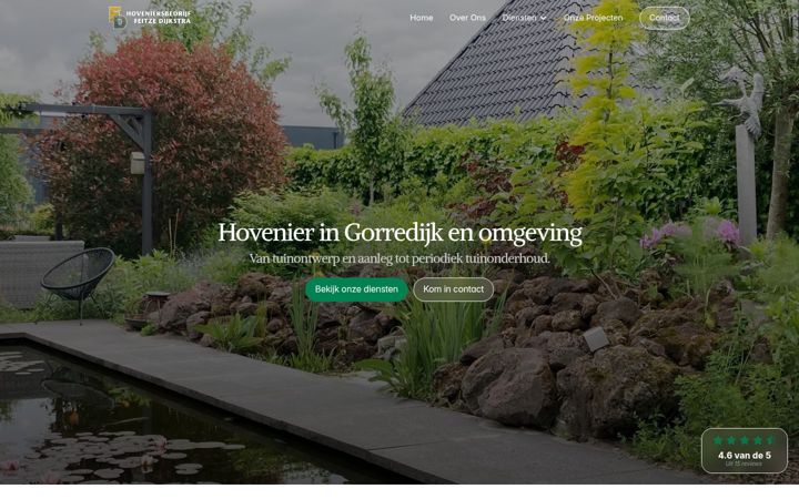 Screenshot of feitzedijkstra.nl