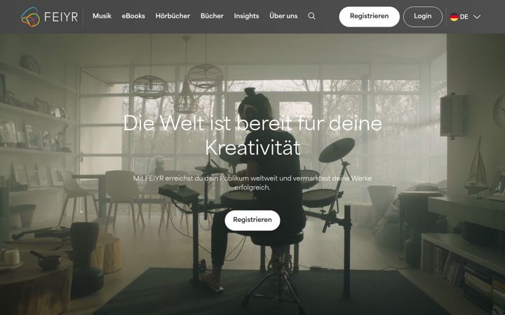 Screenshot of feiyr.com