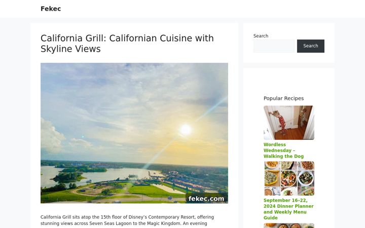 Screenshot of fekec.com