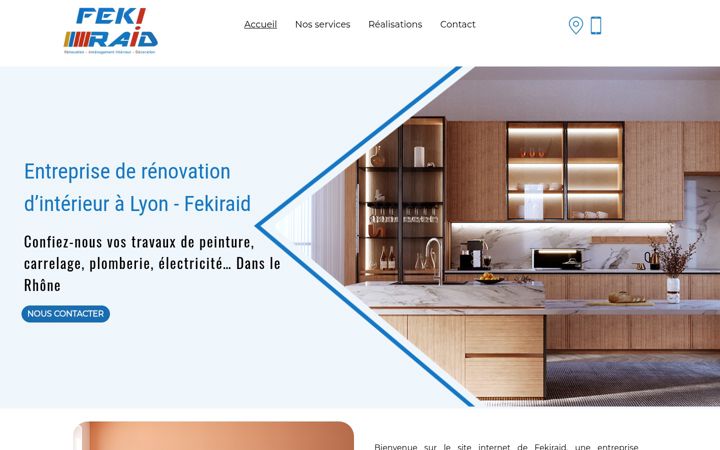 Screenshot of fekiraid.com