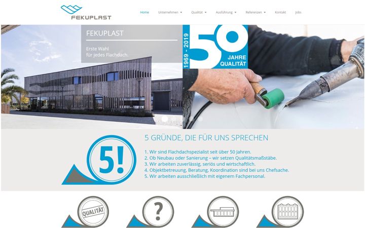 Screenshot of fekuplast.de
