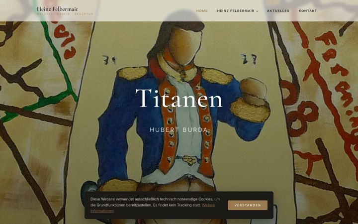 Screenshot of felbermair-art.at
