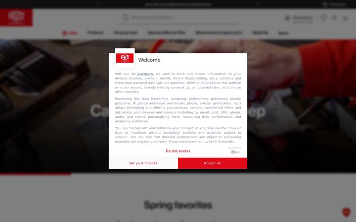 Screenshot of felco.com