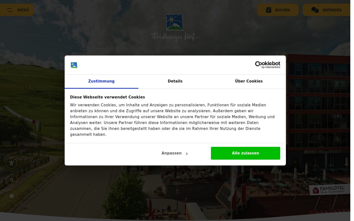 Zrzut ekranu banera zgody wyświetlanego przed jakąkolwiek interakcją