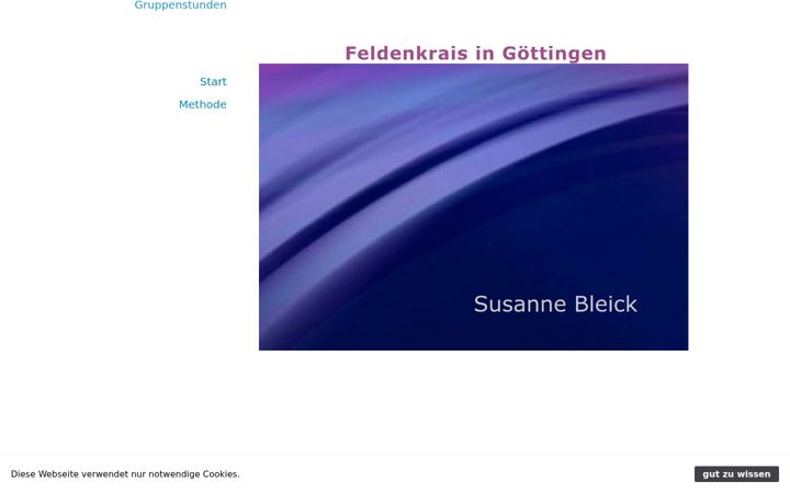 Screenshot of feldenkrais-methode-susanne-bleick.de