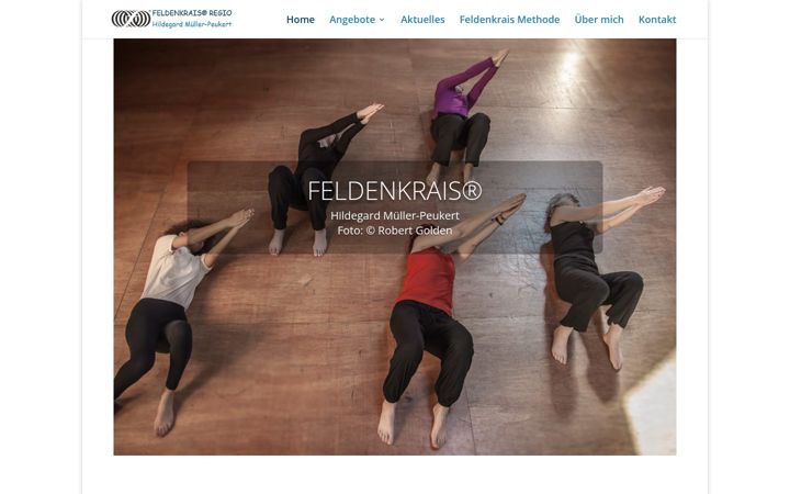 Екранна снимка на feldenkrais-regio.de