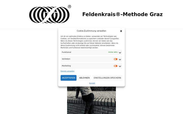 Screenshot of feldenkraisgraz.at