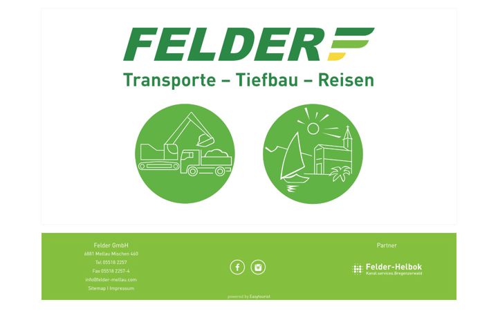 Screenshot of felder-mellau.com