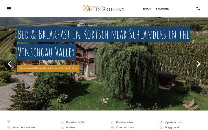 Screenshot of feldgaertenhof.com