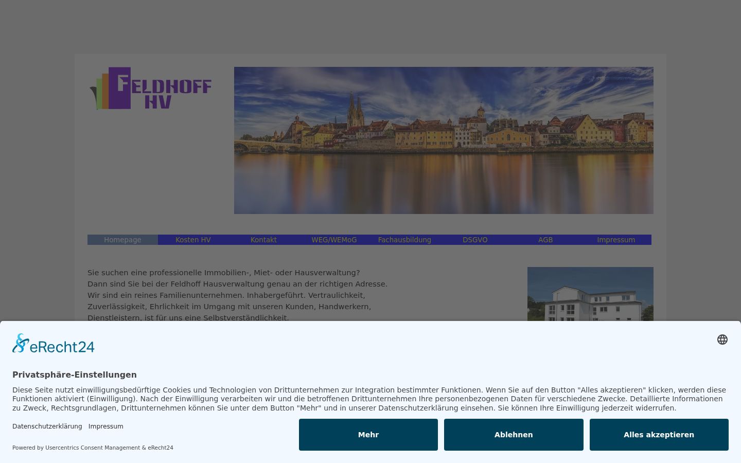 Ekrānuzņēmums ar piekrišanas baneri, kas tika rādīts pirms jebkādas mijiedarbības