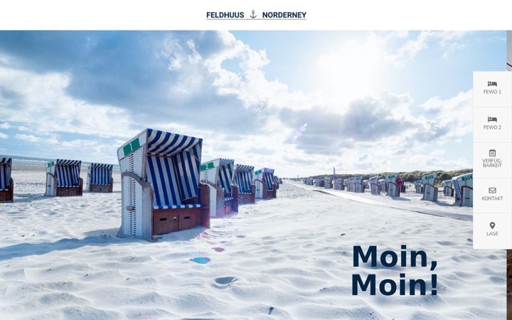 Screenshot of feldhuus-norderney.com