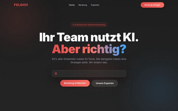 Screenshot of feldion.de