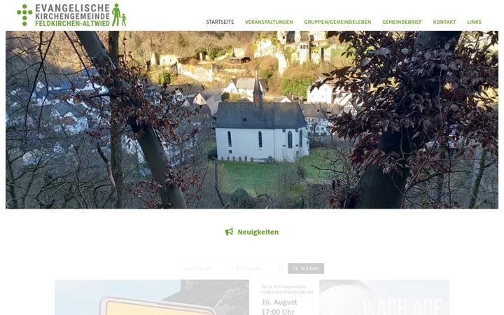 Screenshot of feldkirchen-altwied.de