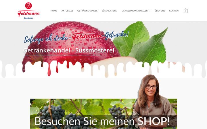Screenshot von feldmann-getraenke.de