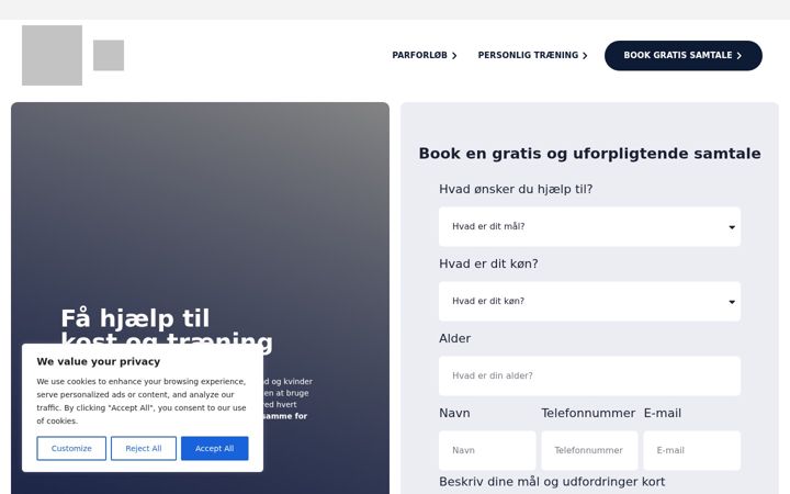 Screenshot of feldskovfitness.dk