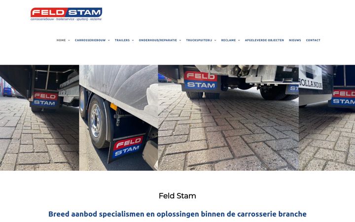 Screenshot of feldstam.nl