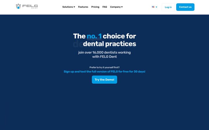 Screenshot of felgdent.com