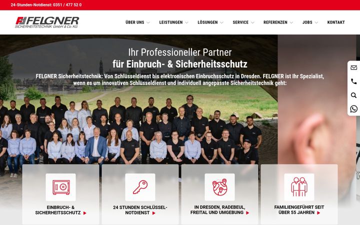 Screenshot of felgner.de