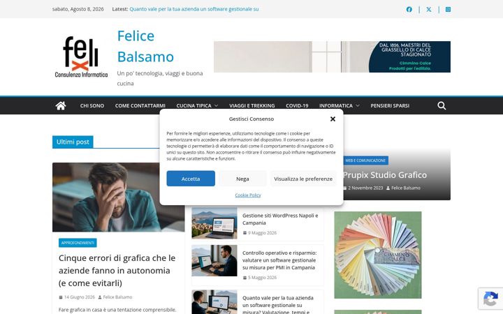 Screenshot of felicebalsamo.it