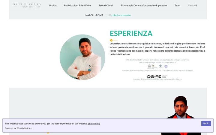 Screenshot of felicepicariello.it