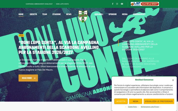Screenshot of felicescandone.it