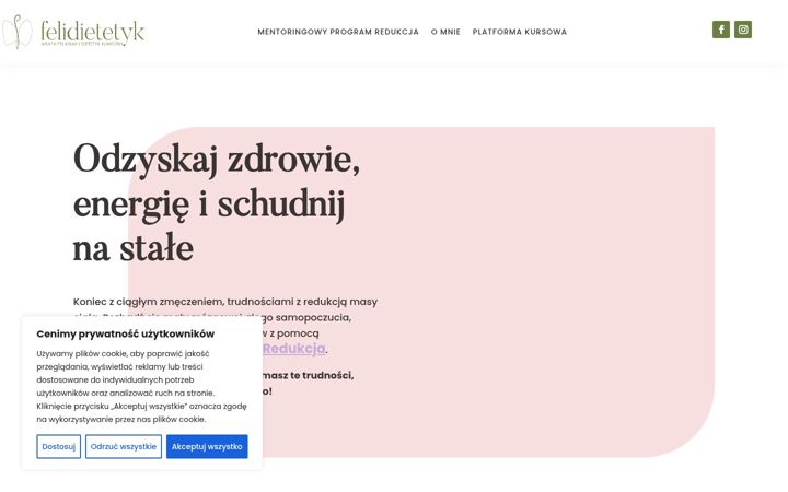 Screenshot of felidietetyk.pl