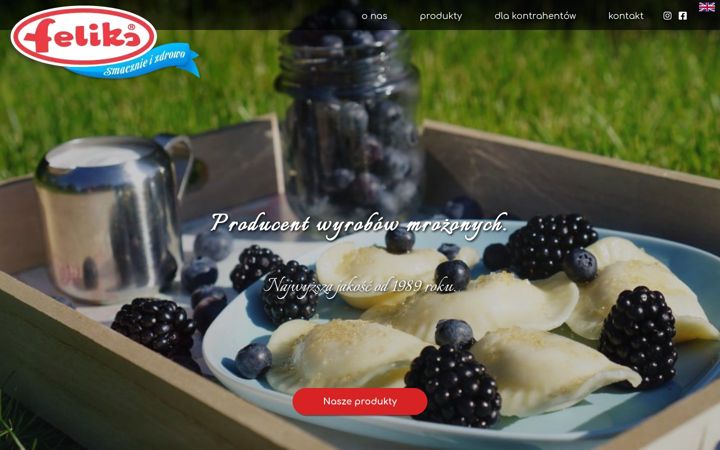Screenshot of feliks.com.pl