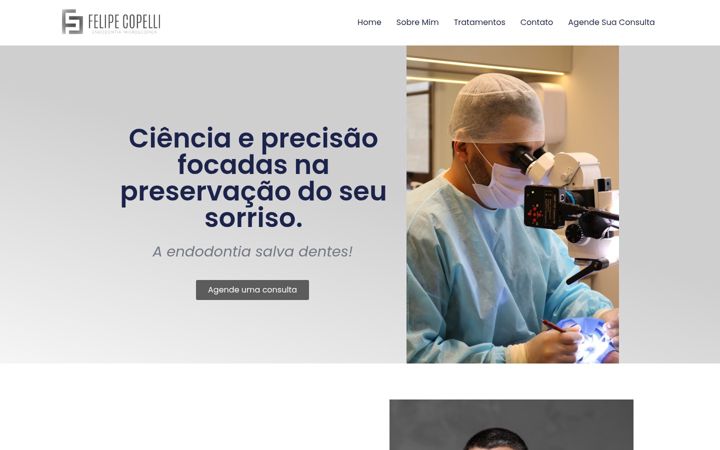 Screenshot of felipecopelli.com