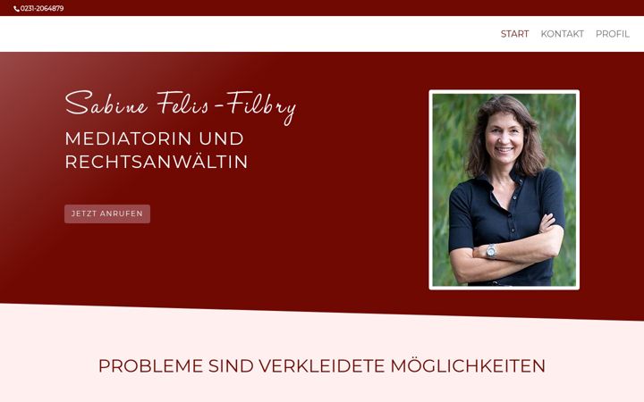 Screenshot von felis-filbry.de