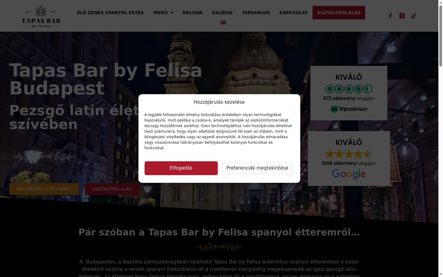 Snímek obrazovky baneru souhlasu zobrazeného před jakoukoli interakcí