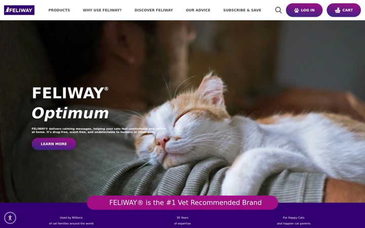 Screenshot of feliwayus.myshopify.com