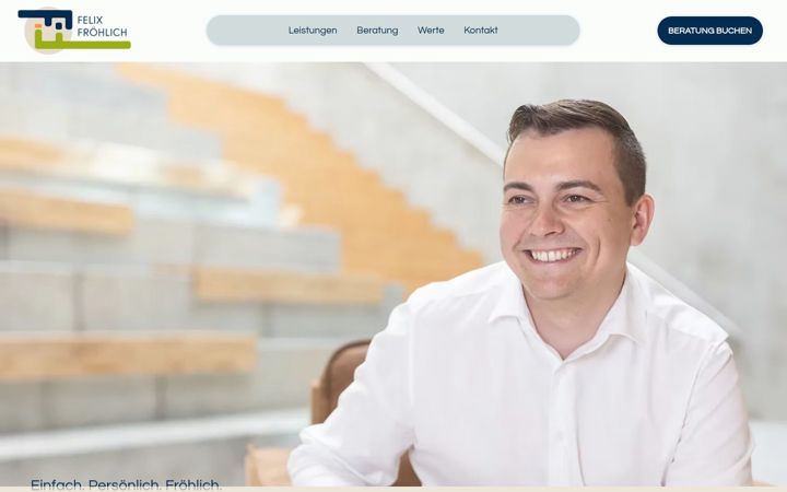Screenshot of felix-froehlich.com