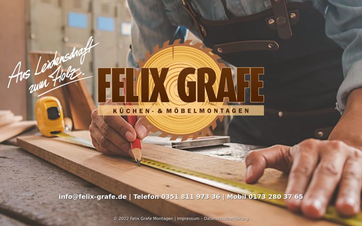 Screenshot of felix-grafe.com