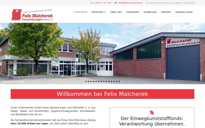 Screenshot of felix-malcherek.de