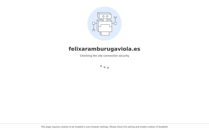 Screenshot of felixaramburugaviola.es